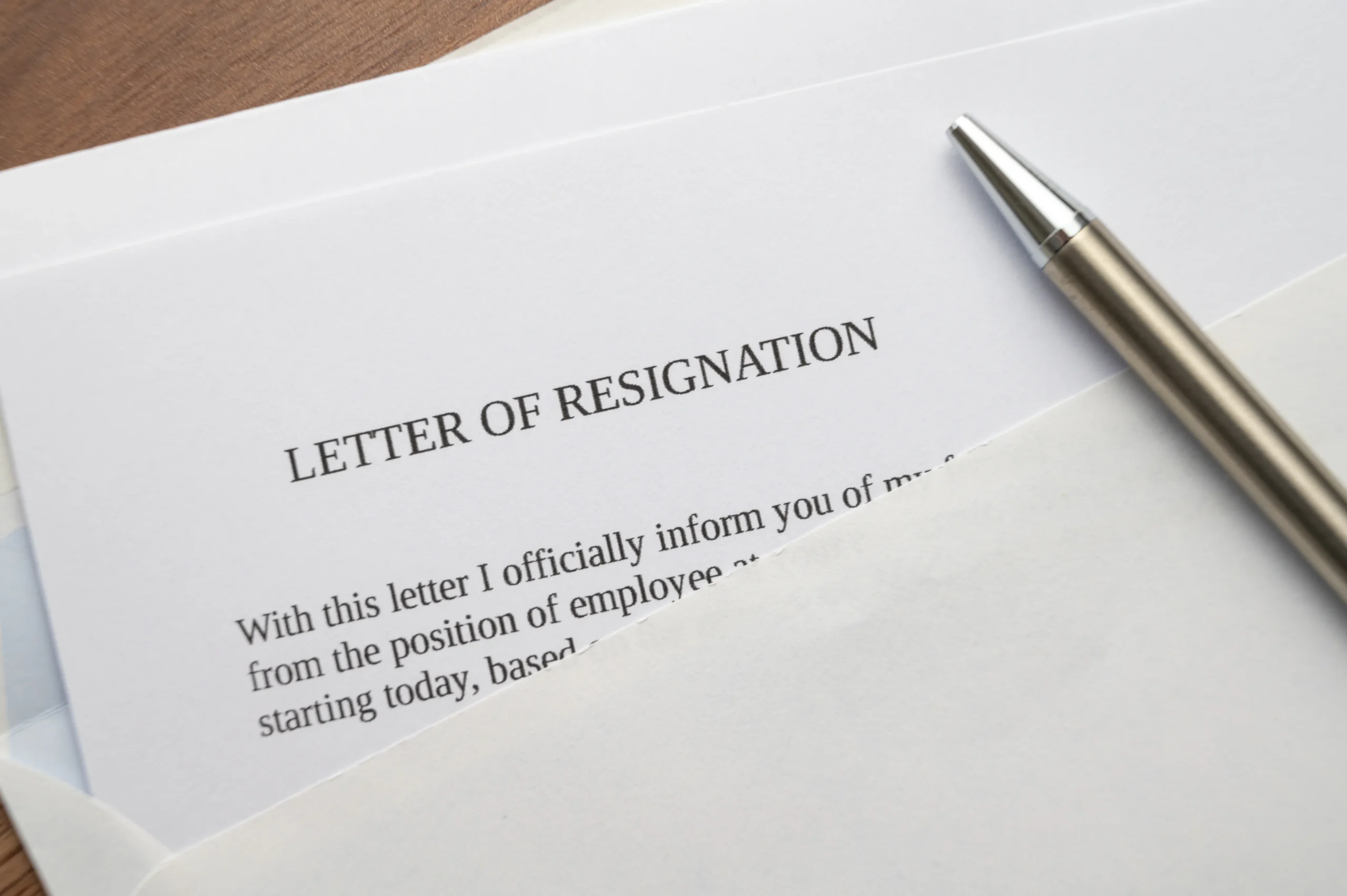 Resignation Letter